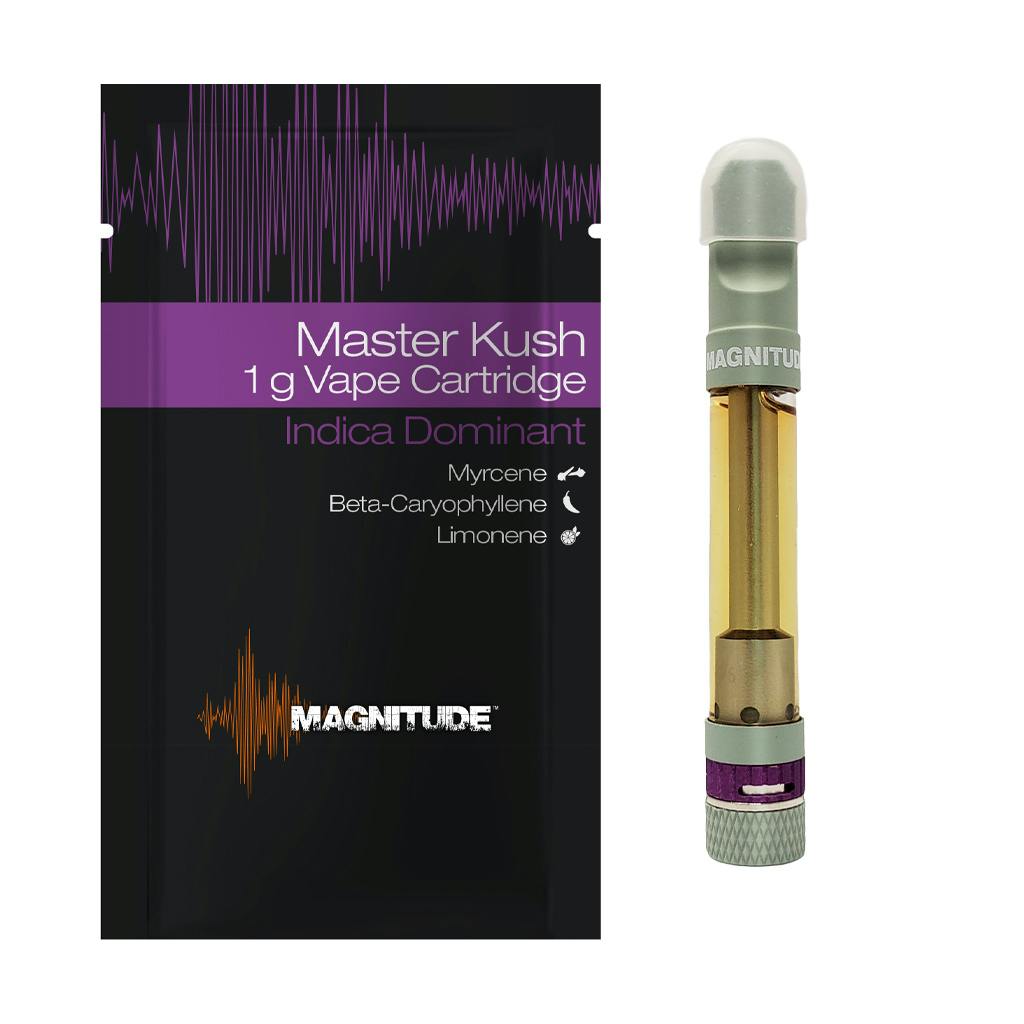 Magnitude - Master Kush - Vape Cartridge - 1g - 1g by Magnitude