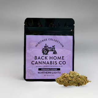 Back Home Cannabis Co - Northern Lights - 3.5g
