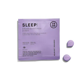 1906 - Sleep Pills 5:5:2 THC:CBD:CBN (Sugar Free) - RSO Infused - 2pk - 10mg