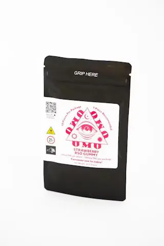 OMO - Sleepy Strawberry - RSO Gummies- 10pk - 100mg