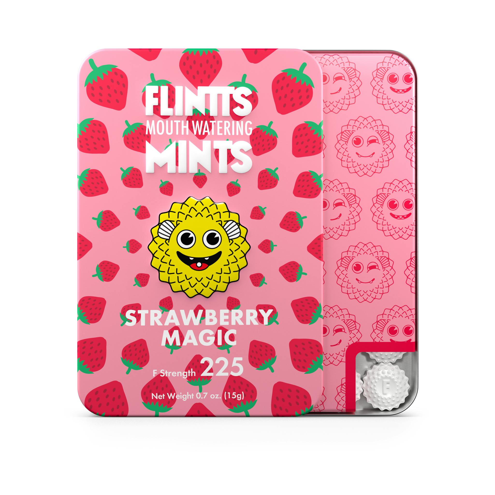 Flintts Mints - Strawberry Magic - Mouth Watering Mints by Flintts