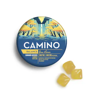 Camino - Yuzu Lemon (Balance) 1:1 THC:CBD - 20pk - 100mg