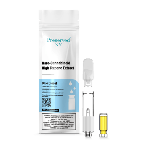 Preserved NY - Blue Diesel - Rare Cannabinoid Vape Cartridge