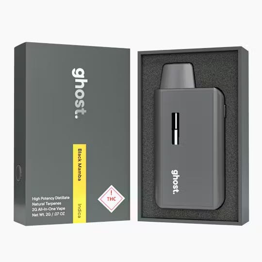 Ghost - Black Mamba - Disposable Vape - 2g - 2g by Ghost