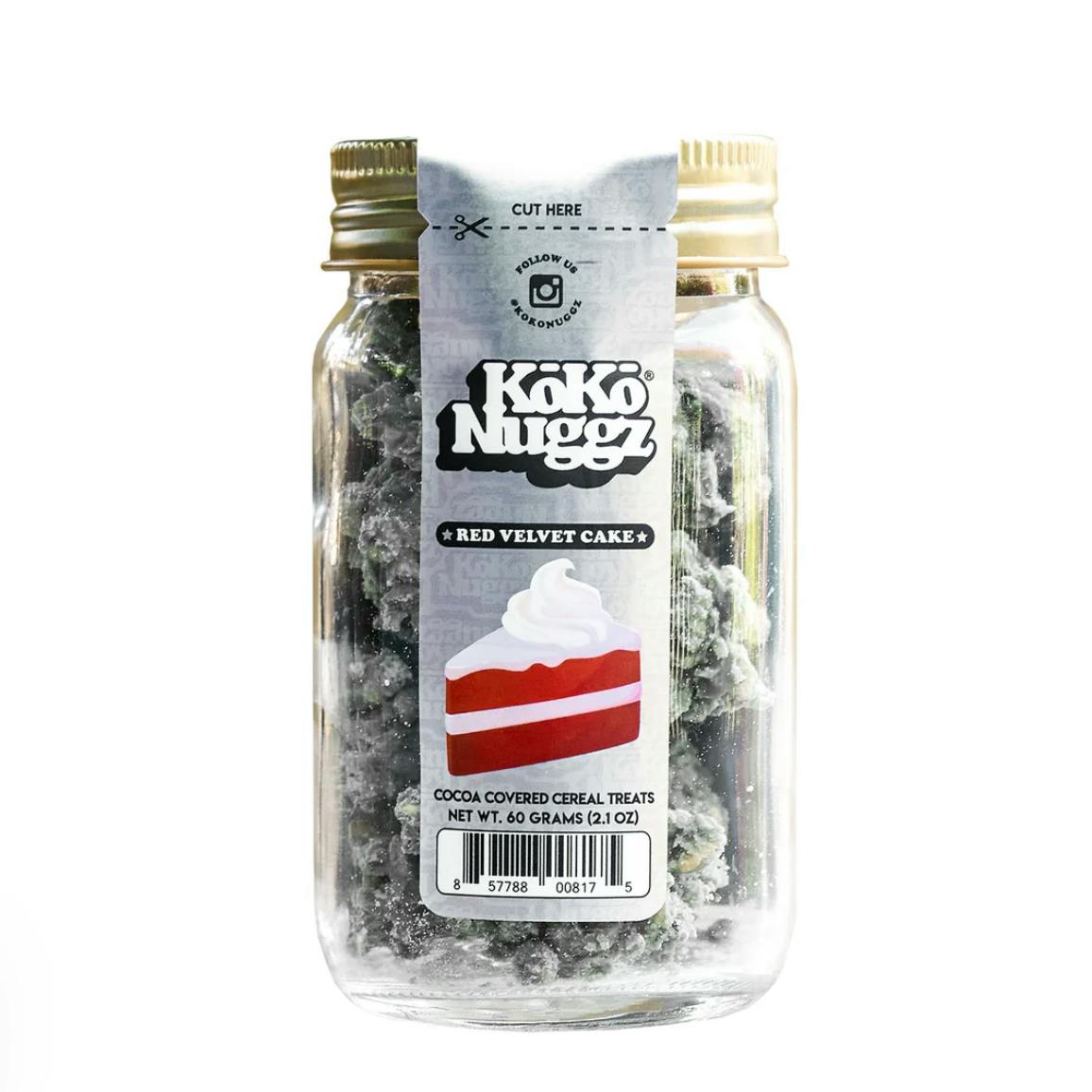 Koko Nuggz - Red Velvet - Chocolate Crispy Treats - 10pk - 100mg