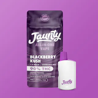 Jaunty - Blackberry Kush - Disposable Vape - 1.5g