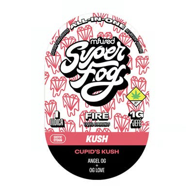Mfused Super Fog - Cupid's Kush - Disposable Vape - 2g - 2g by Mfused