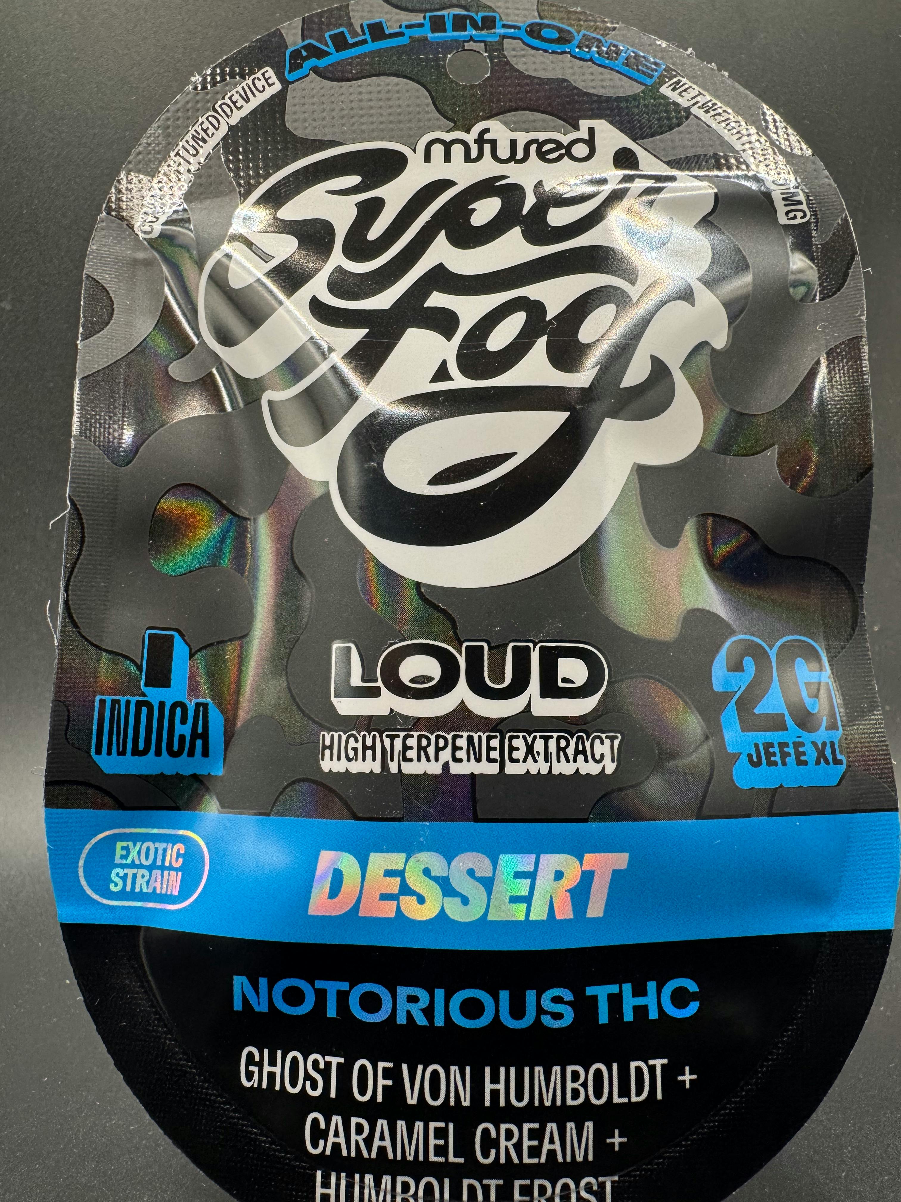 Mfused Super Fog - Notorious THC - Live Resin Disposable Vape - 2G - 2g by  Mfused | Buy Online White Plains NY