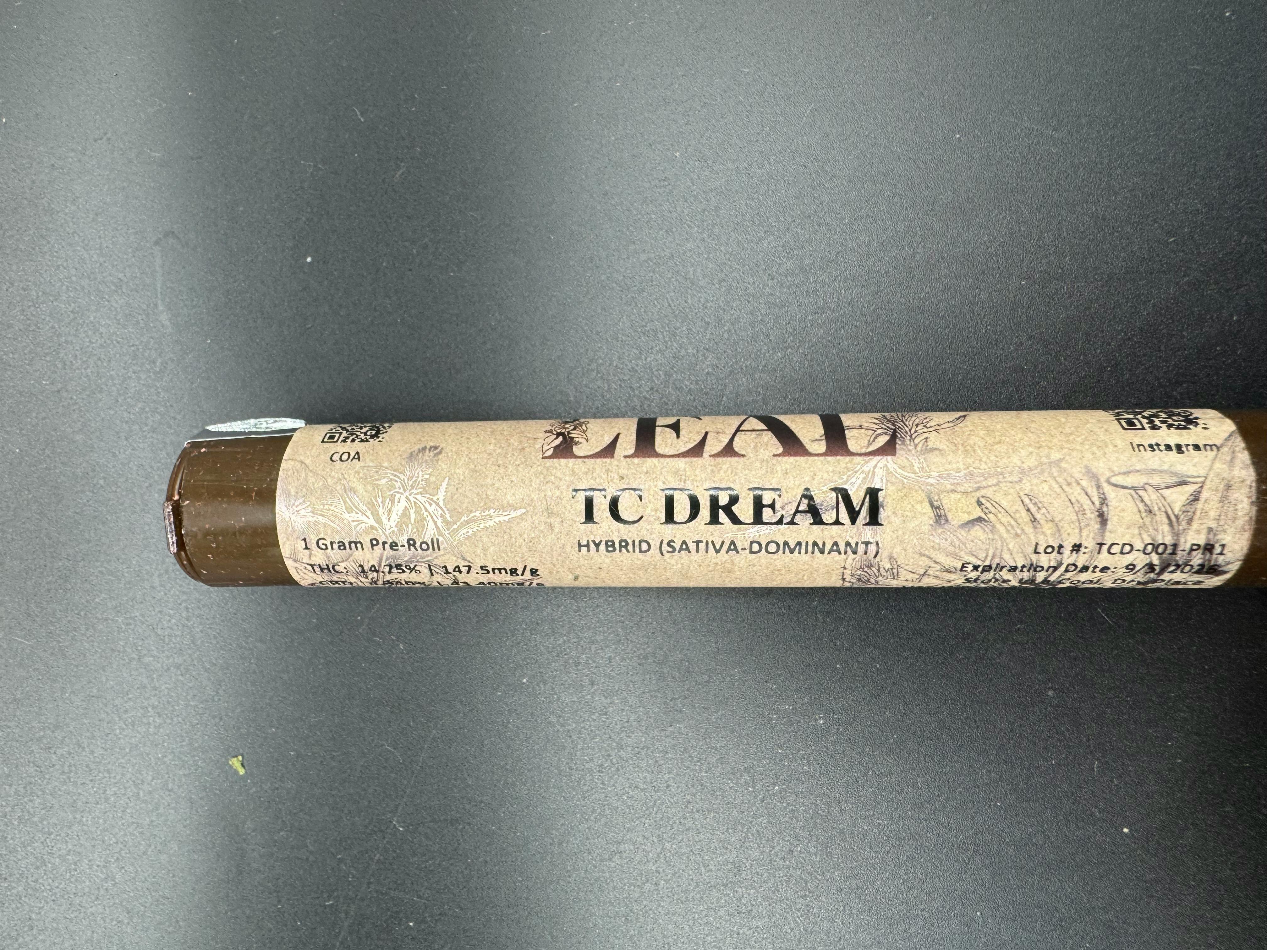 Leal - TC Dream 3:1 THC:CBD - 1g - 1g by Leal