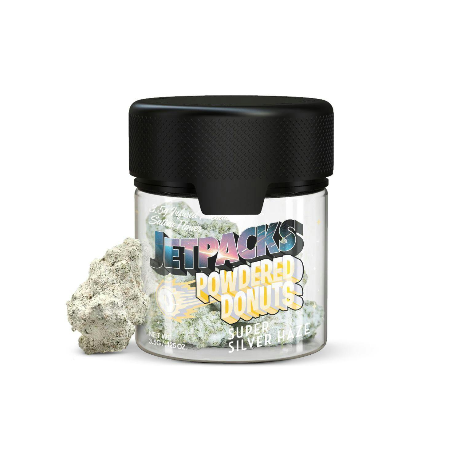 Jetpacks - Super Silver Haze Powdered Donuts - Diamond Infused