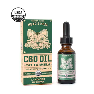 Head & Heal - CBD Cat Tincture - 300mg