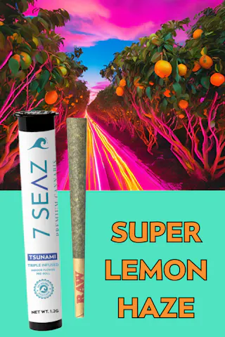 7Seaz - Tsunami - Super Lemon Haze (Indoor) - Infused - 1.2g