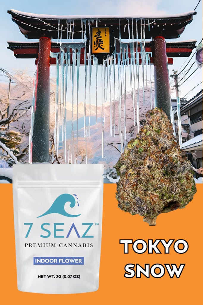 7Seaz - Tokyo Snow (Indoor) - Dub Bag - 2g - 2g by 7Seaz