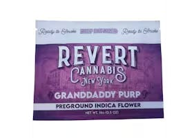 Revert - Granddaddy Purp - Kief Infused Ground Flower - 14g - 14g