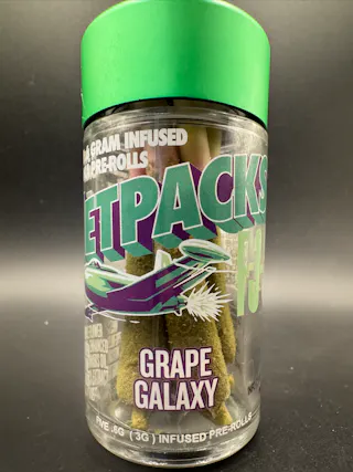 Jetpacks - Fj-3 5pk - Grape Galaxy - .6g