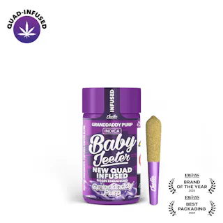 Jeeter - Granddaddy Purp - Baby Jeeter Infused 5pk - .5g