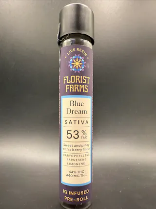 Florist Farms - Blue Dream - Live Resin Infused - 1g