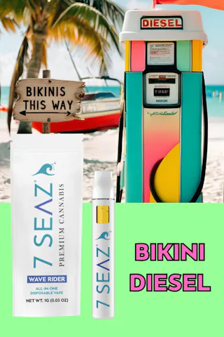 7Seaz - Bikini Diesel - Disposable Vape - 1g