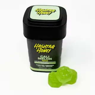 Hashtag Honey - Cali Melon - Live Resin Gummies 10pk - 100mg