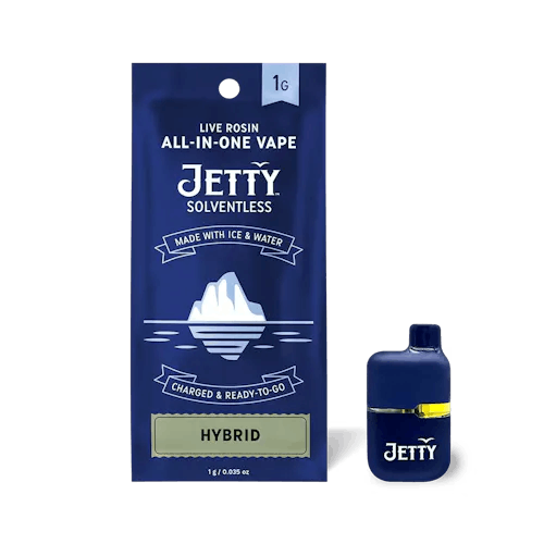 Jetty - Iced Ritz - Solventless Rosin Disposable Vape - 1g - 1g by