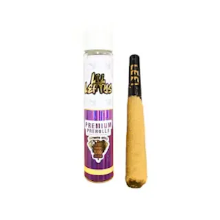 Lil Lefty's - Grape Cookies (Indoor) - Live Resin & Liquid Diamond Infused Blunt - 2g