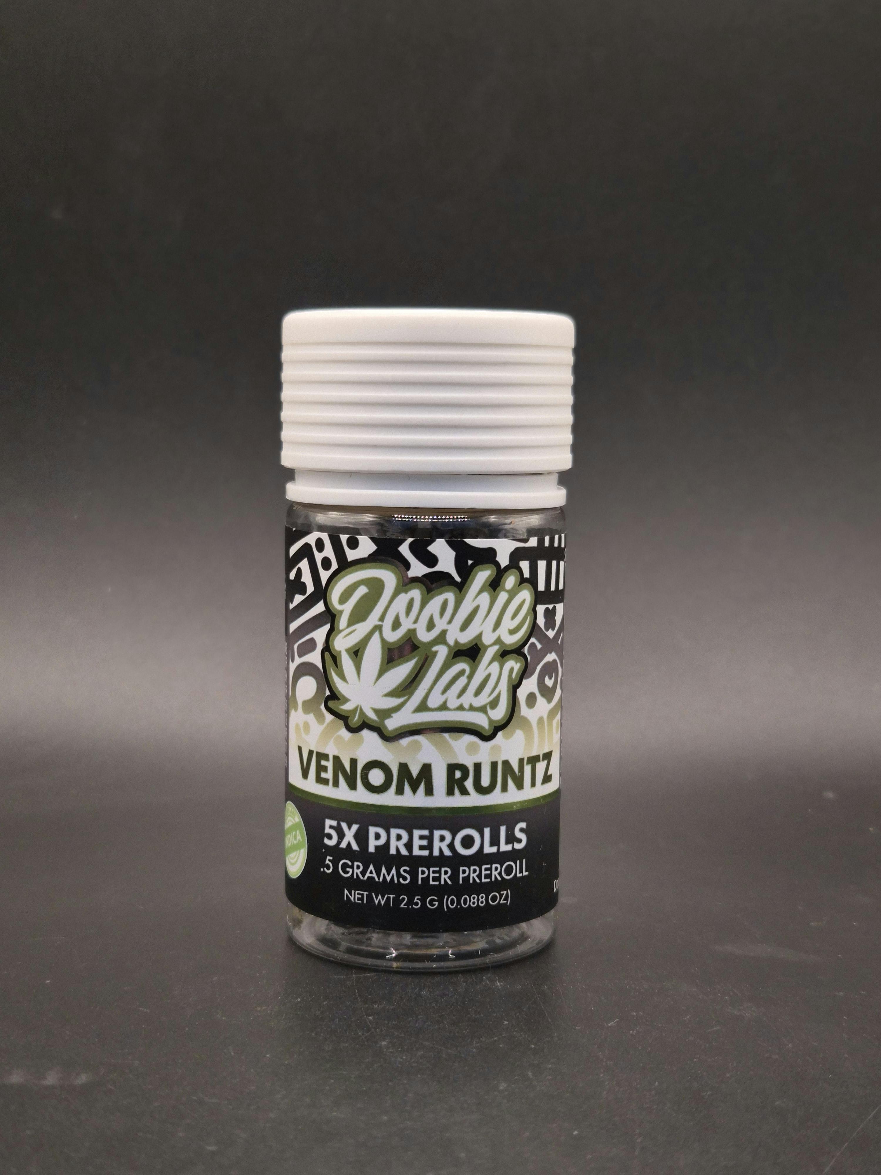 Doobie Labs - Venom Runtz (Indoor) - 5pk - .5g - 2.5g by Doobie