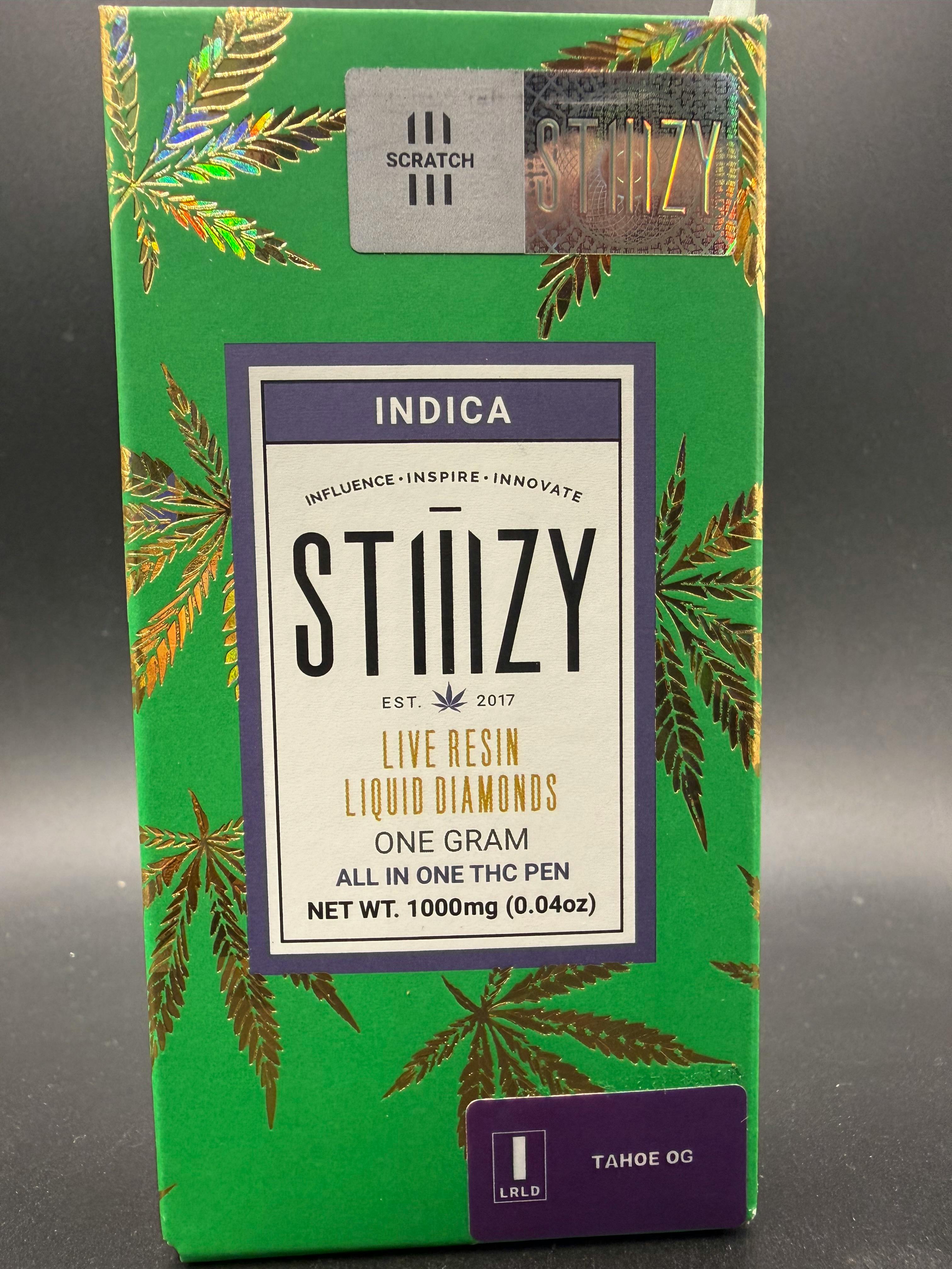Stiiizy - Tahoe OG - Live Resin Liquid Diamonds - Disposable Vape - 1g - 1g  by STIIIZY