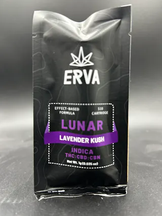 Erva - Lunar - Lavender Kush - Vape Cartridge - 1g