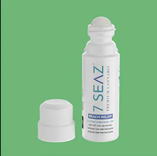 7Seaz - Beach Relief  1:1 THC:CBD - Roll-On Topical - 1000mg