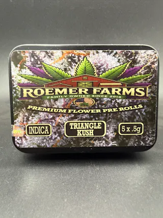 Roemer Farms - Triangle Kush (Indoor) - 5pk - .5g