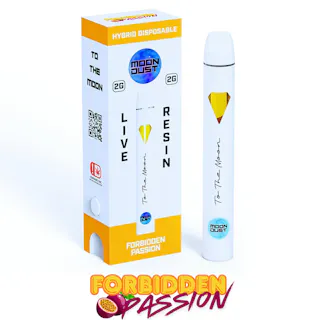 Moon Dust - Forbidden Passion - Live Resin Disposable Vape - 2g