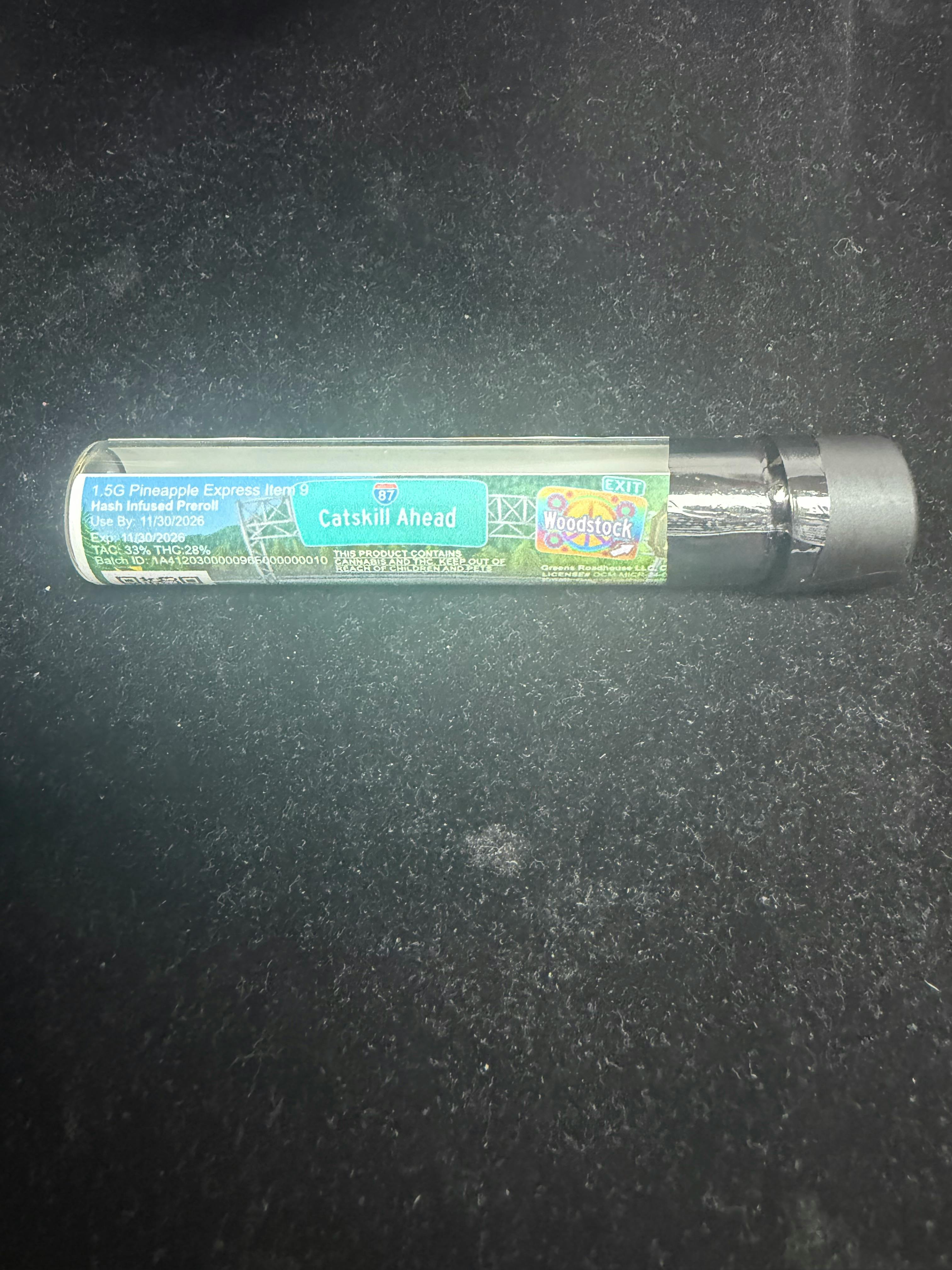 Greens Roadhouse - Pineapple Express - Hash Infused - 1.5g - 1.5g