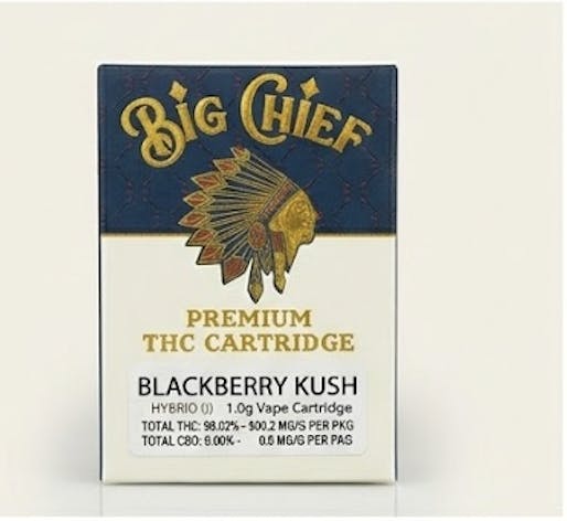 Big Chief - Blackberry Kush - 1g - 1g by Big Chief: Buy Online