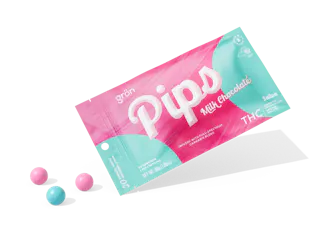 Grön - Pips - Milk Chocolate - 20pk - 100mg