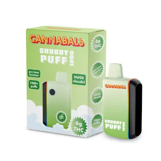 Cannabals - Green Crack - Chubby Puff Disposable Vape - 6g