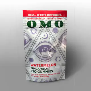 Omo - Watermelon - Rso Gummies - 10pk - 100mg