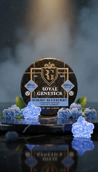 Royal Genetics - Nordic Blueberry - Gummies 10pk - 100mg