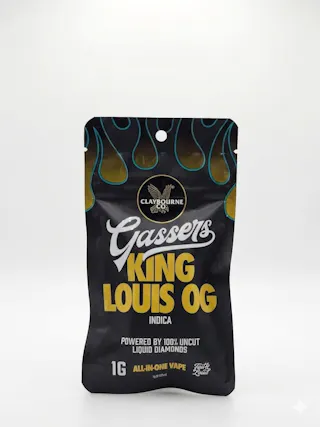 Claybourne Co. -  King Louis OG - Liquid Diamonds Disposable - 1g
