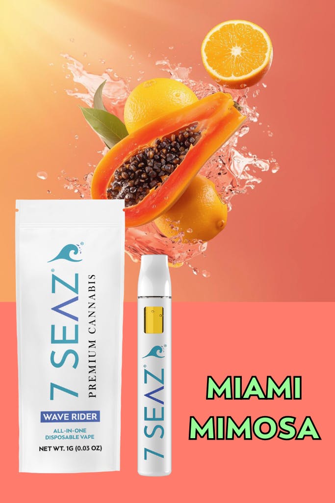 7Seaz - Miami Mimosa - Disposable Vape - 1g - 1g by 7Seaz | Buy Online  White Plains NY