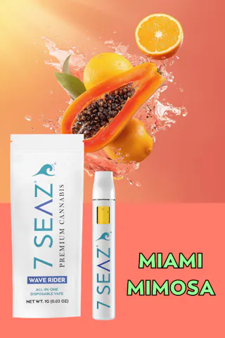 7Seaz - Miami Mimosa - Disposable Vape - 1g