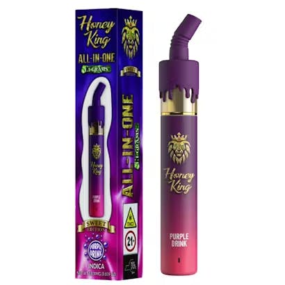 Honey King - Purple Drink - Disposable Vape - 1.1g - 1.1g by Honey King |  Buy Online White Plains NY
