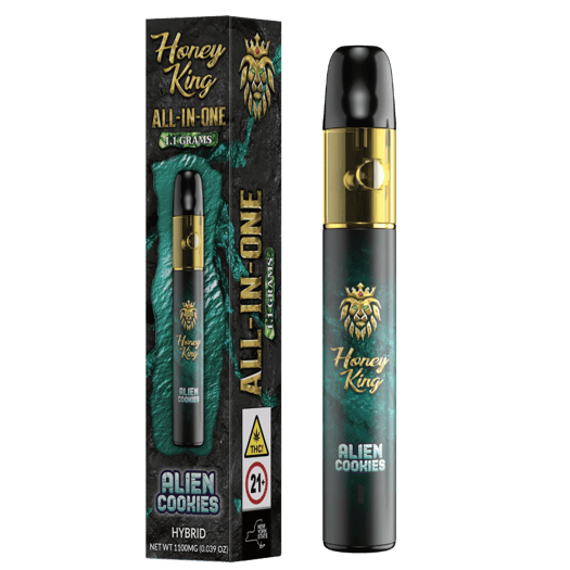 Honey King - Alien Cookies - Disposable Vape - 1.1g - 1g by Honey King