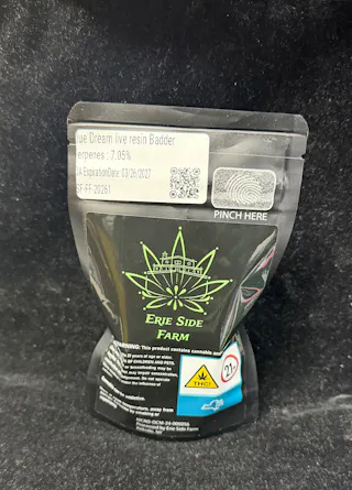 Erie Side Farms - Blue Dream - Live Resin Badder - 1g