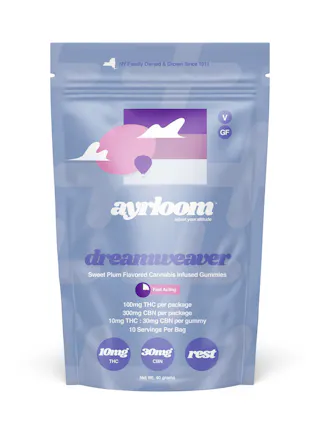 Ayrloom - Dreamweaver 1:3 THC:CBN - Sweet Plum - 10pk - 100mg