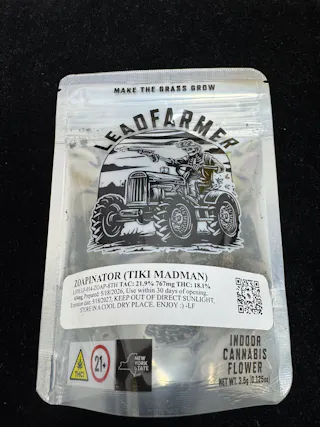 LeadFarmer - Zoapinator (Tiki Madman) (Indoor) - 3.5g