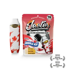 Jeeter World Cup - Maple Ice - Liquid Diamonds Disposable Vape - 1g
