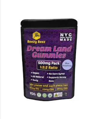 Beezy Beez - Dream Land Gummies - 1:2:2 - 10pk