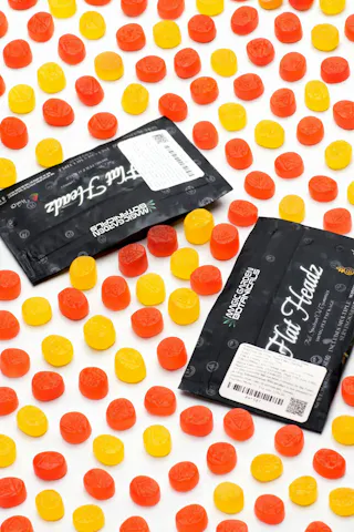 Magic Garden Botanicals - Passion Fruit - Flatheadz Hash Infused Gummies 5pk - 100mg