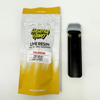 Hashtag Honey - Talimon - Live Resin Disposable Vape - 1g
