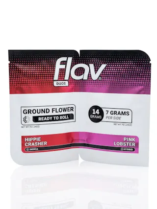 Flav - Hippie Crasher/Pink Lobster - Duo Bag Ground Flower - 2 x 7g